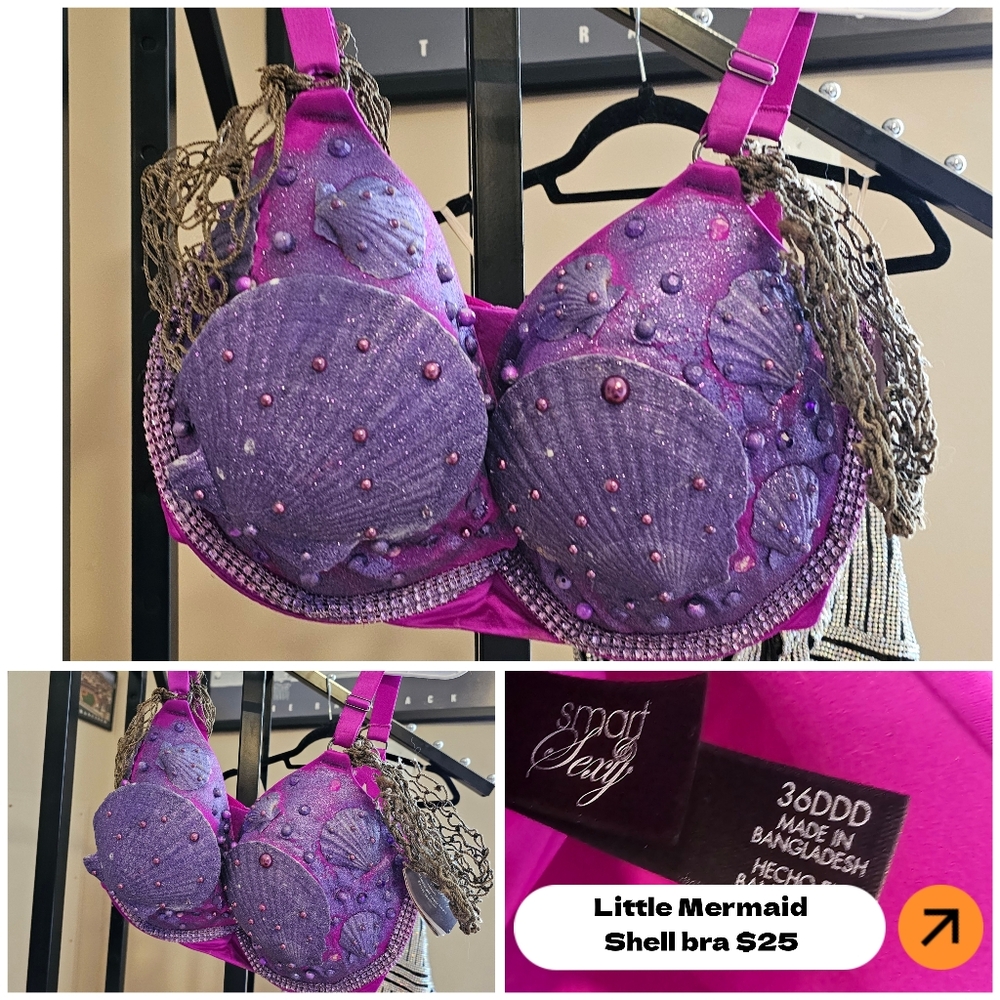 Smart & Sexy Purple Shell Bra
